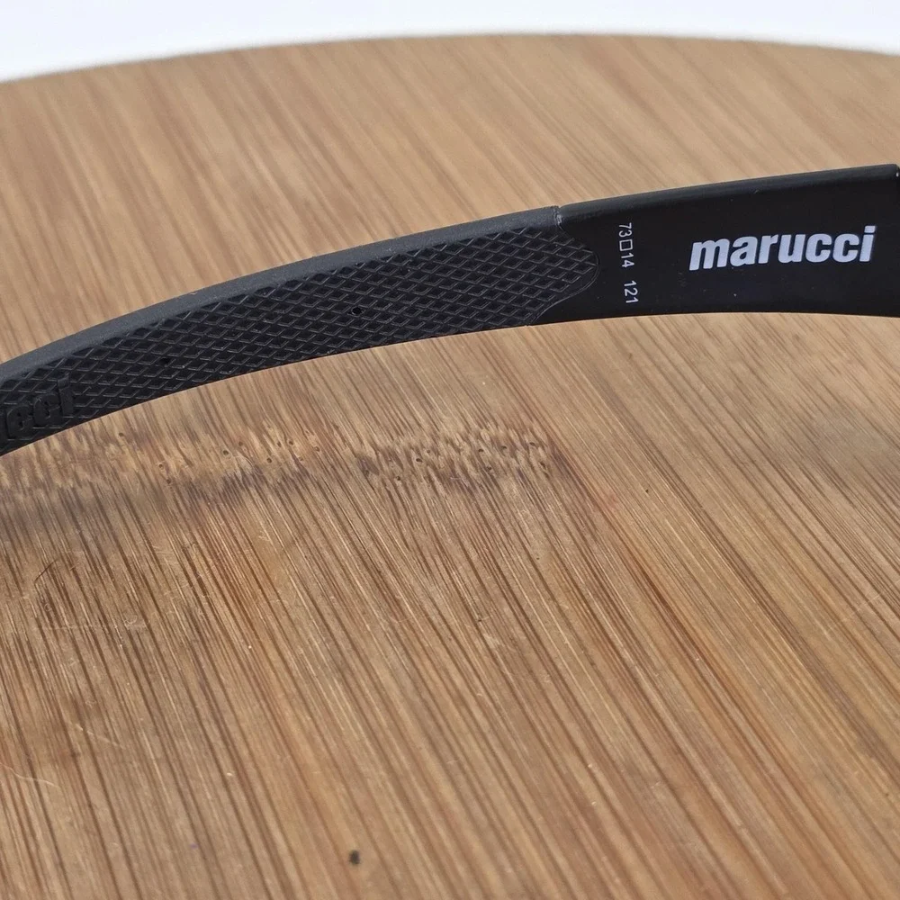 Marucci MV108 2.0 Sunglasses Mens One Size Black Gray Wrap MSNV1082-MB-V-BK